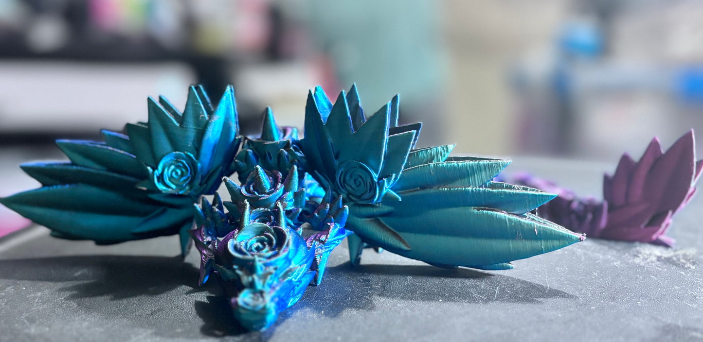 Rose Crystal Wing Dragon